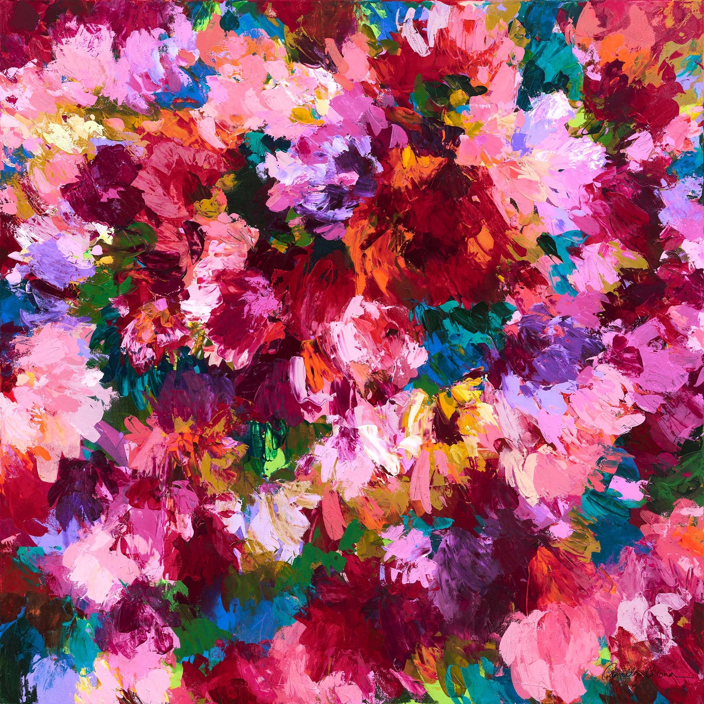 Passionate Devotion - 100% Silk Bandana - Topshow Hat Accessory