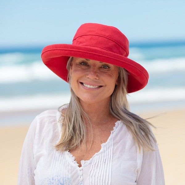 Berry Cotton - Wide Brim - The Noosa Hat