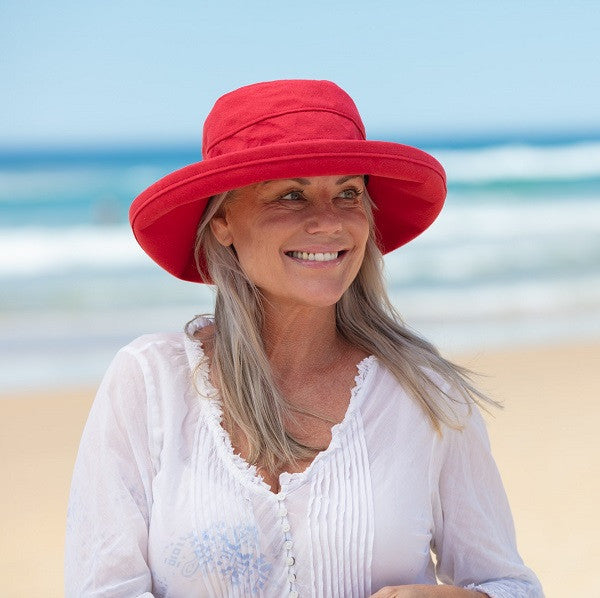 Berry Cotton - Wide Brim - The Noosa Hat