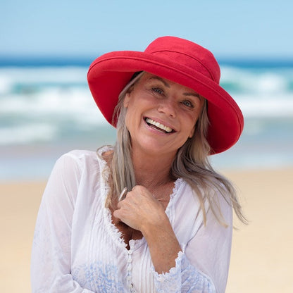 Berry Cotton - Wide Brim - The Noosa Hat