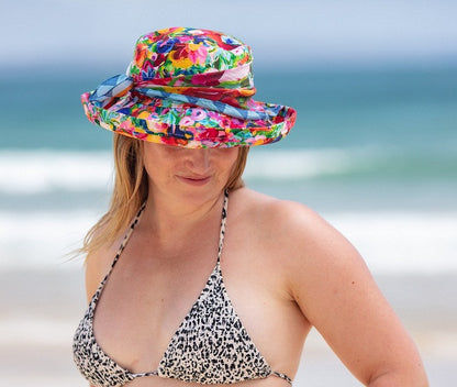 Camilla Cicoria Art - Pure Joy - Noosa Hat - Standard Brim