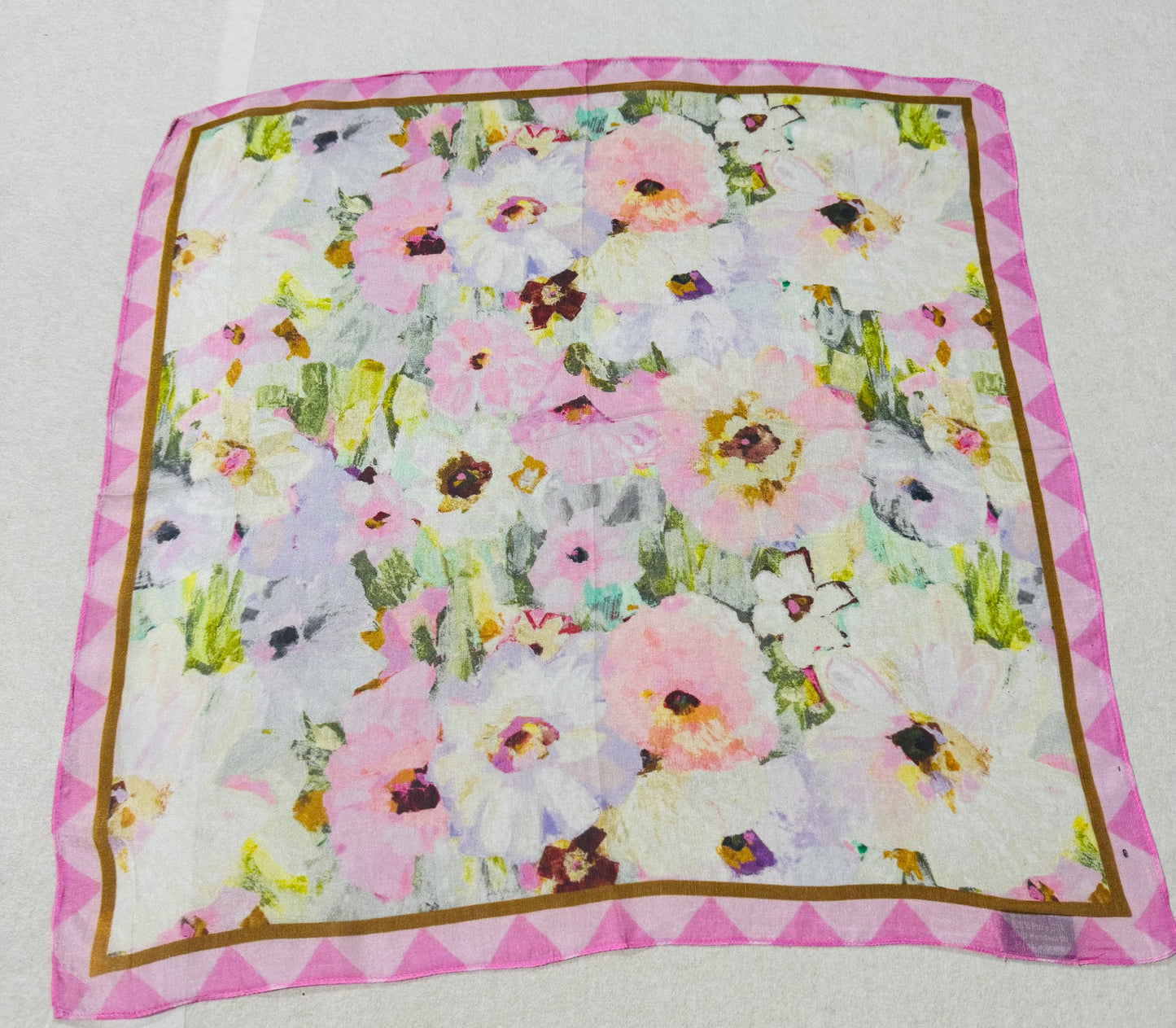 Romantic Charm - 100% Silk Bandana - Topshow Hat Accessory