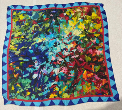 Junglecore- 100% Silk Bandana - Topshow Hat Accessory