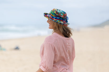 Camilla Cicoria Art - 'Junglecore' - Noosa Hat - Standard brim